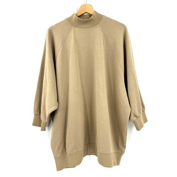 Essentials Tan Sleeve Sweatshirt sz L - Picture 1 of 6